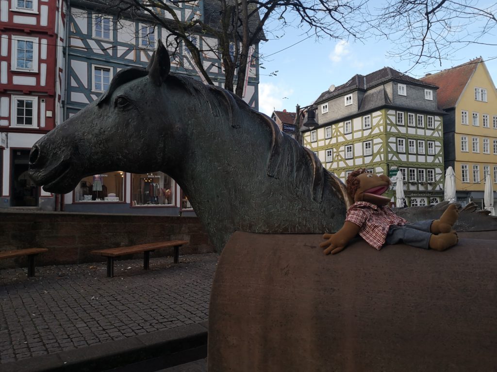 Denkmal zu Ehren Emil-von-Behring in Marburg