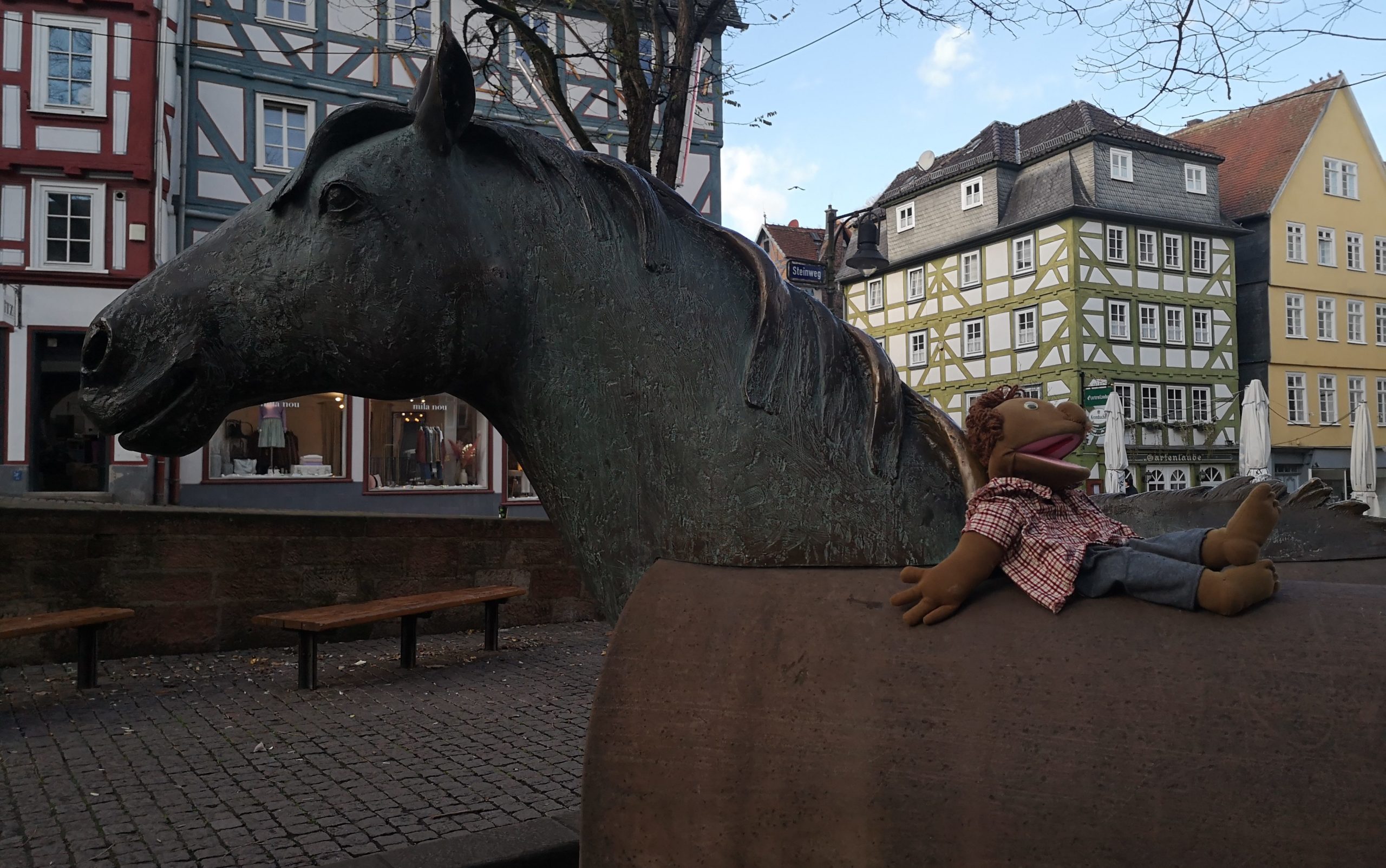 Denkmal zu Ehren Emil-von-Behring in Marburg